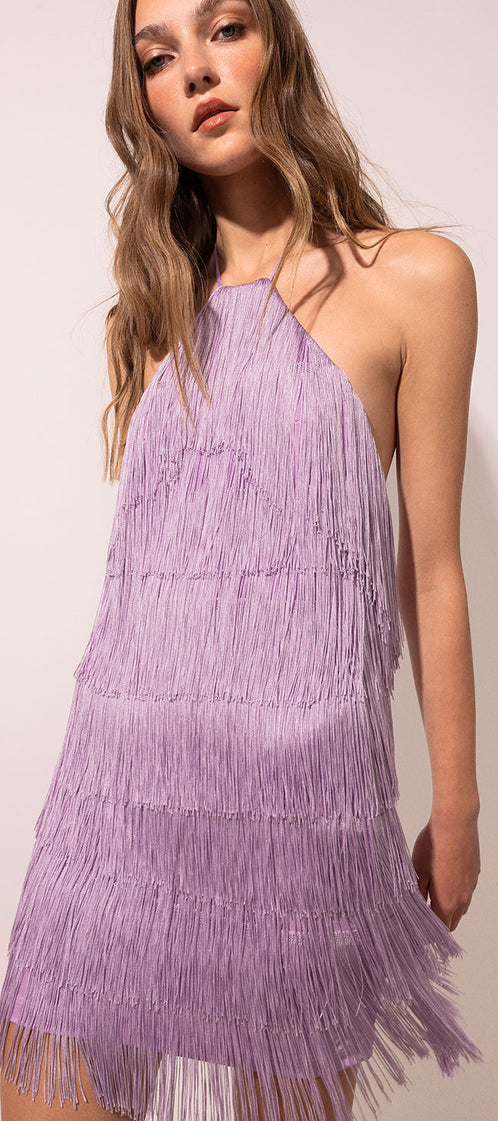 ALBA mauve dress