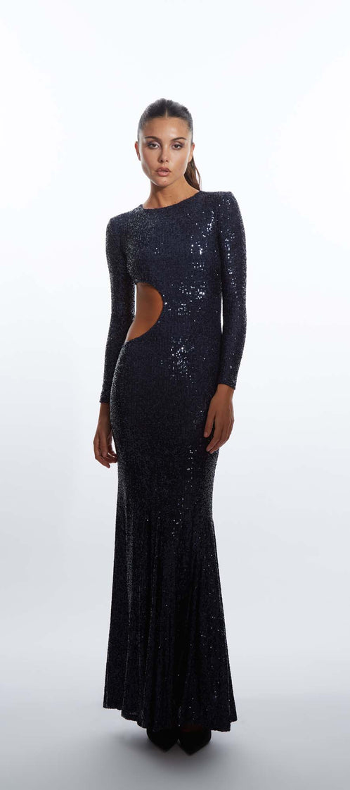 BANG blue night dress