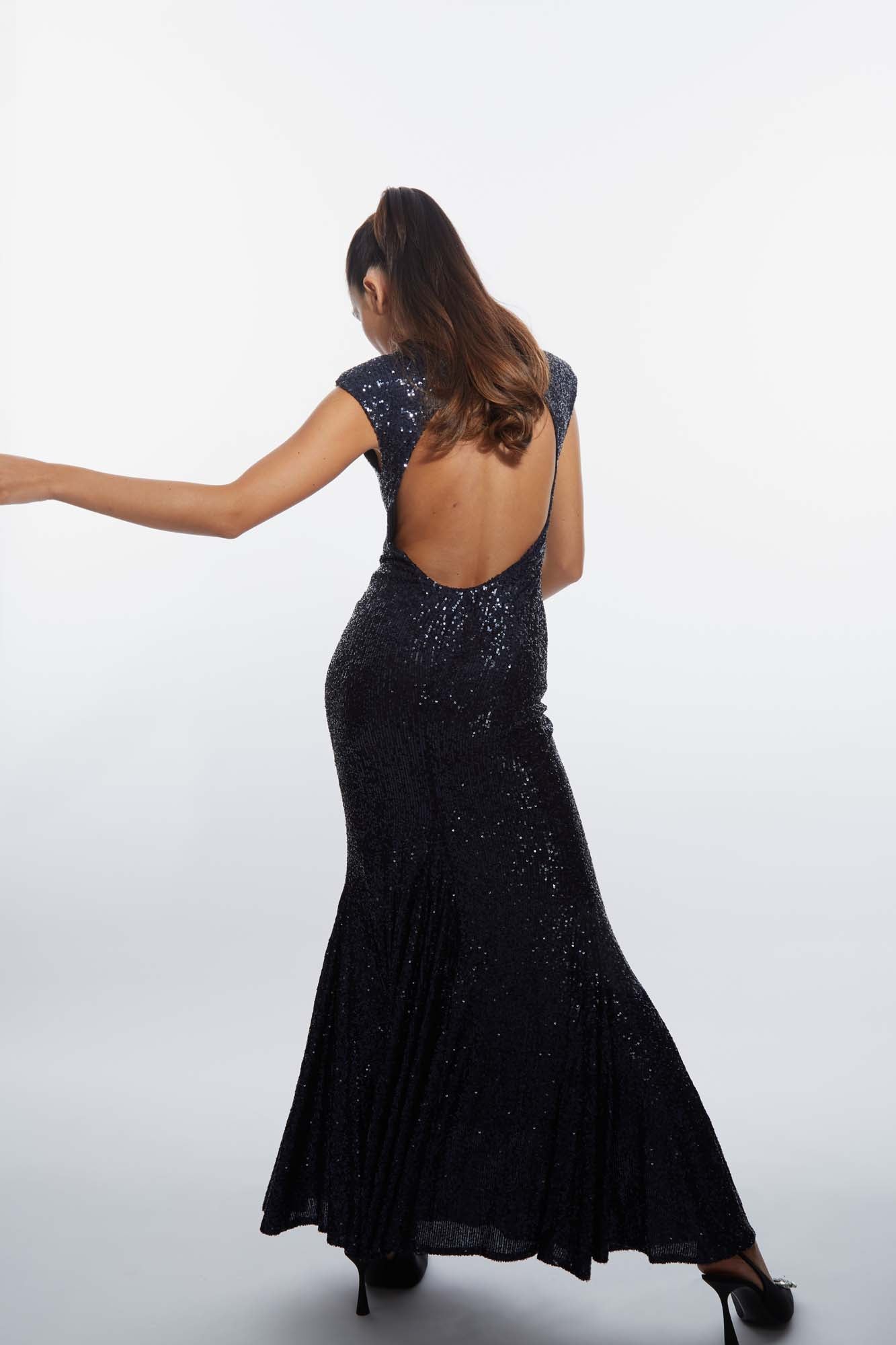 BOND blue night dress