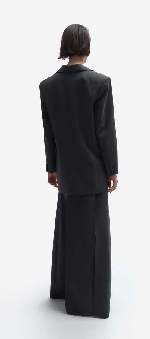 Business suit gray jacket