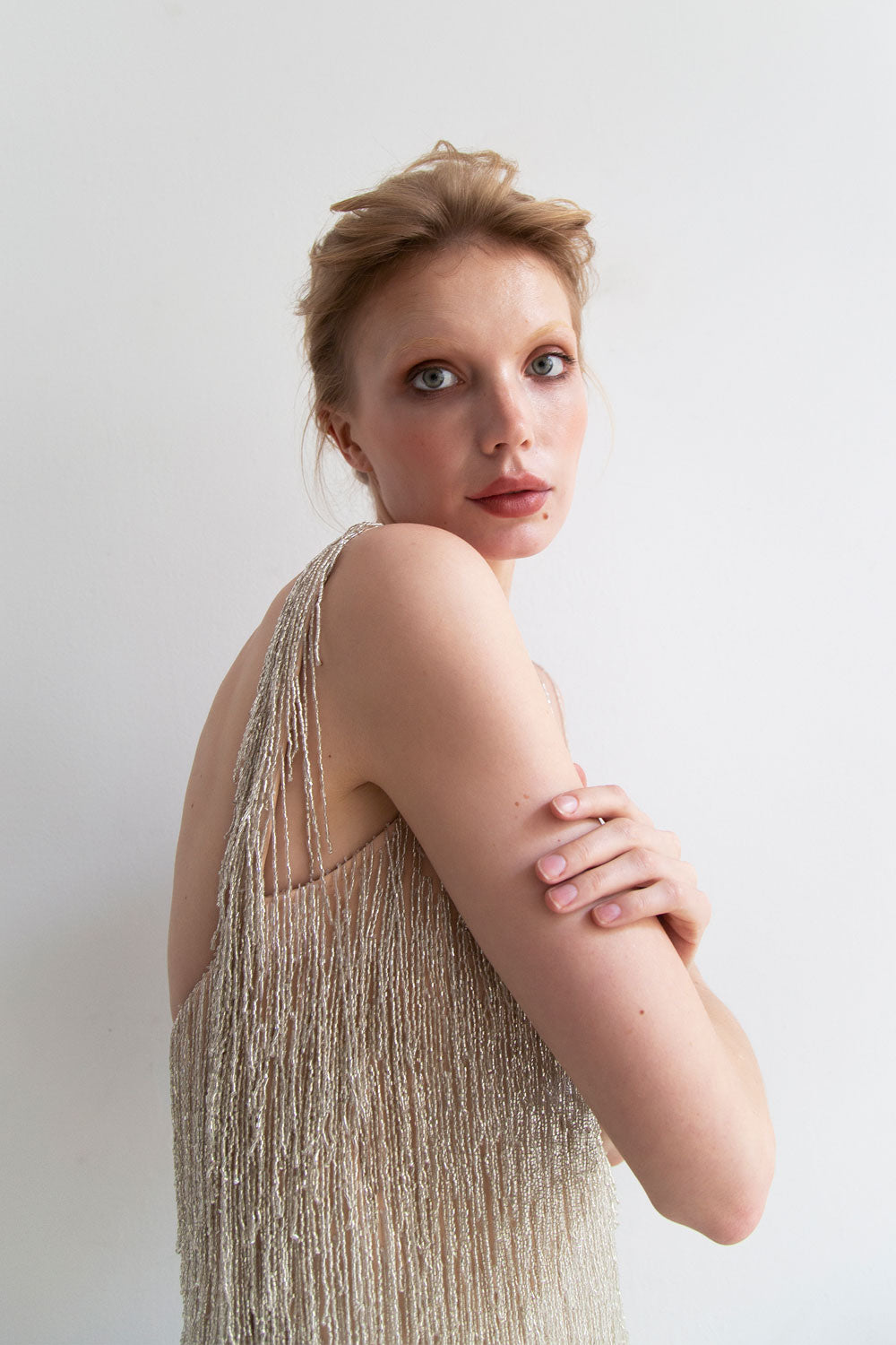 CANDY dress nude lining