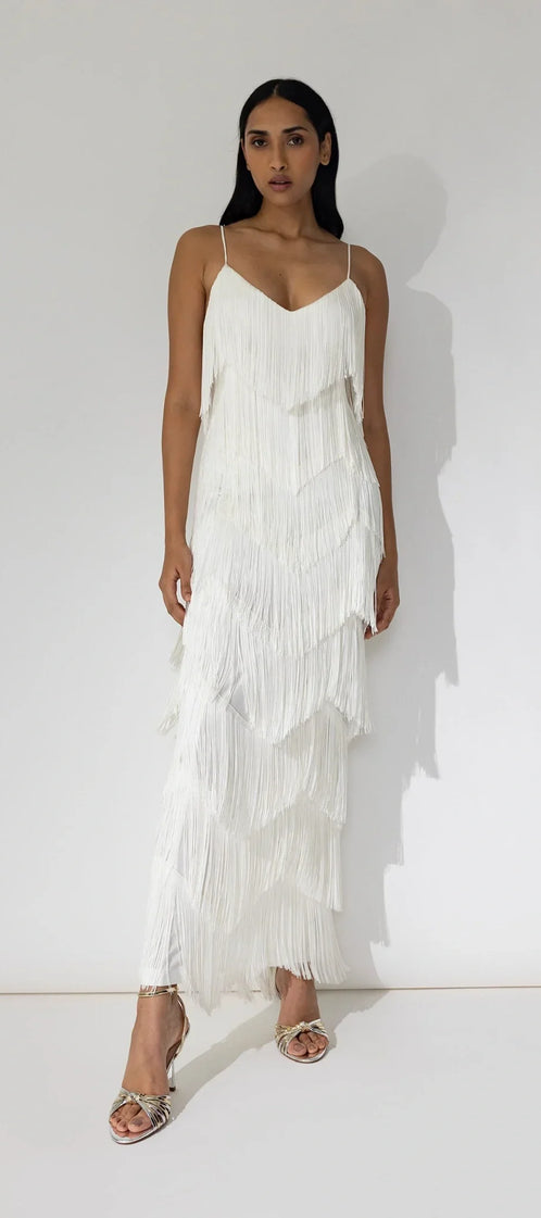 LONG WOM white dress