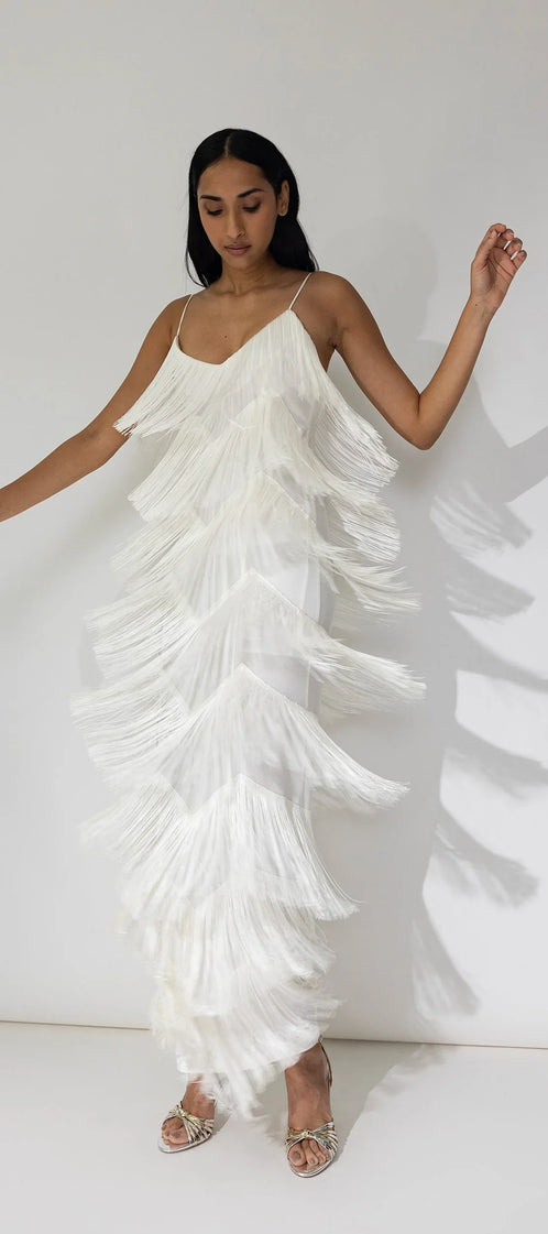 LONG WOM white dress