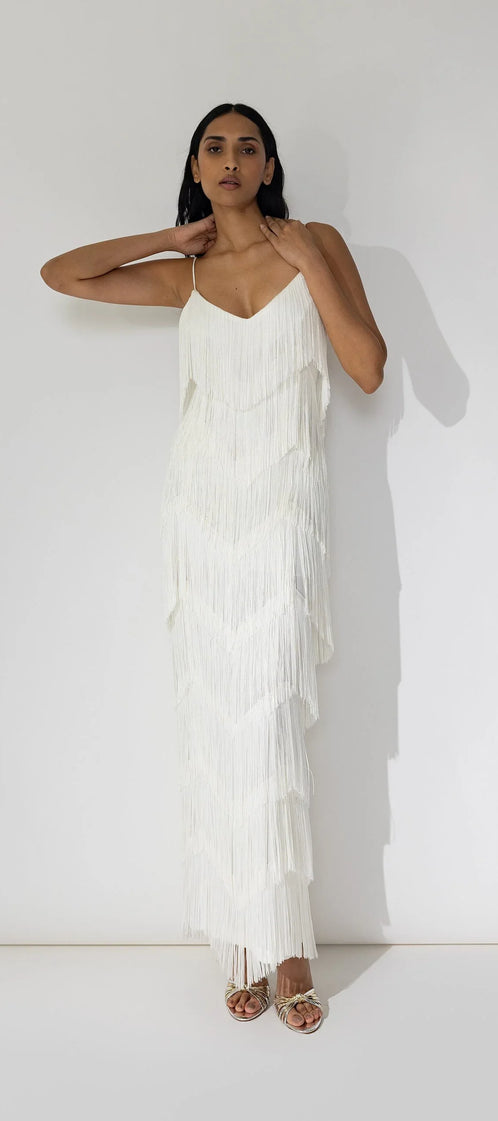 LONG WOM white dress