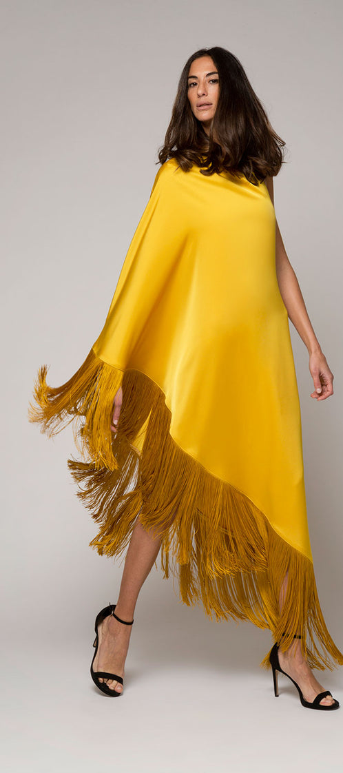 THE PONCHO amber