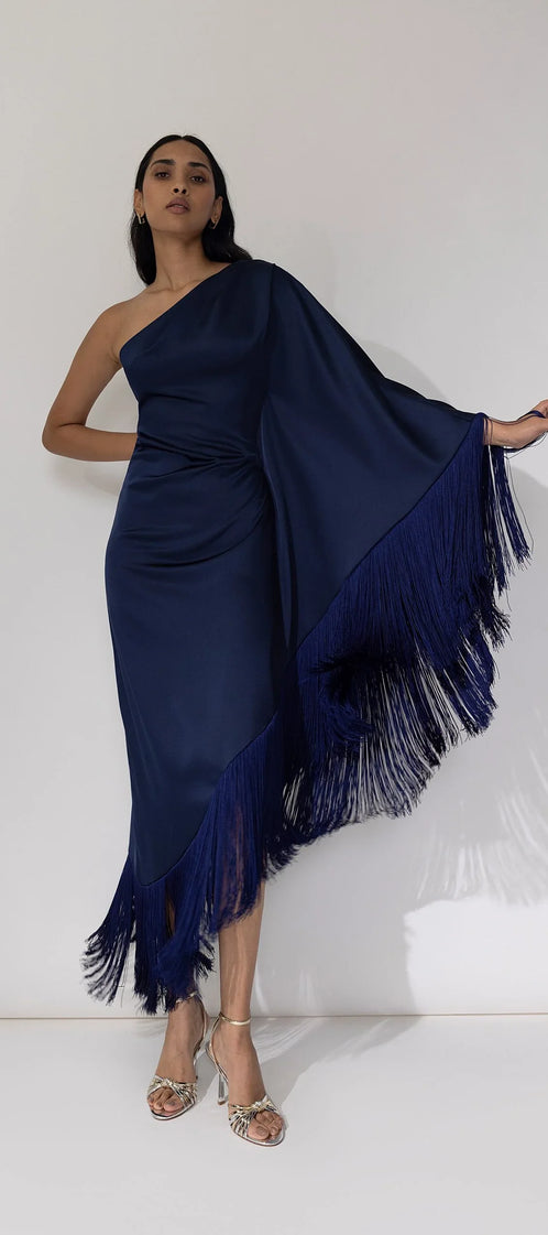 THE PONCHO blue night