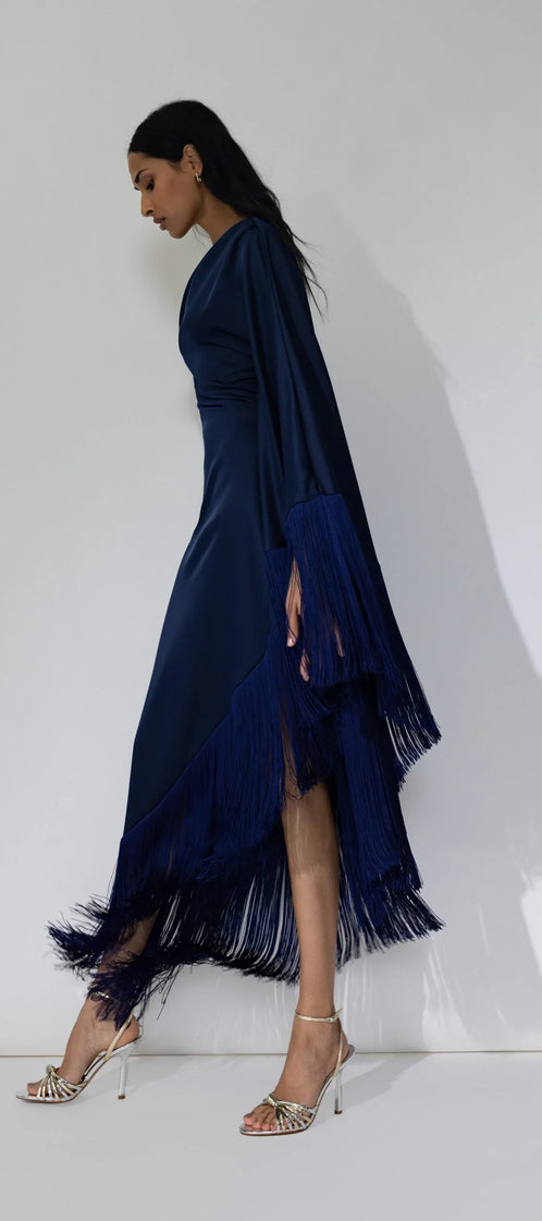 THE PONCHO blue night