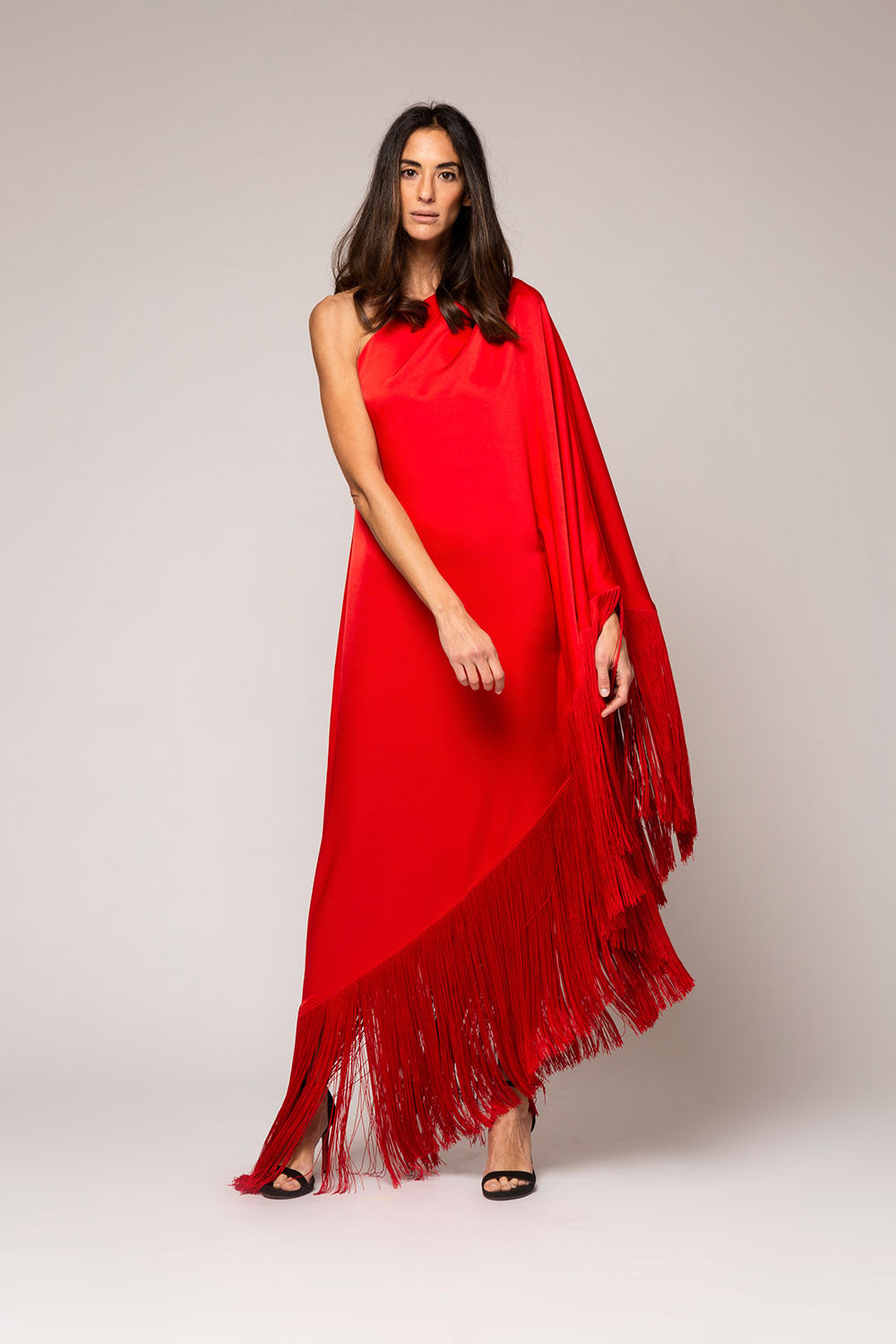 THE PONCHO red