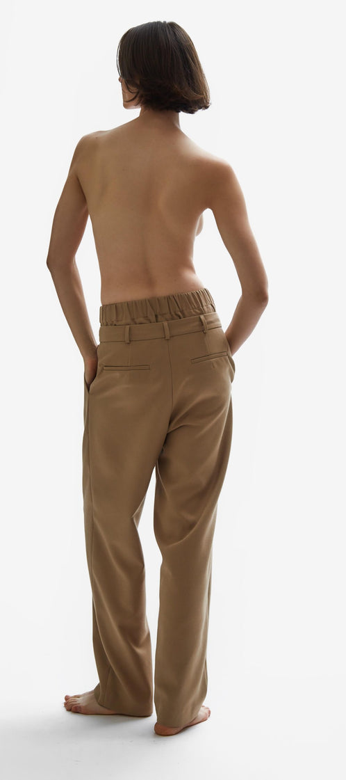 TOMGIRL camel trousers
