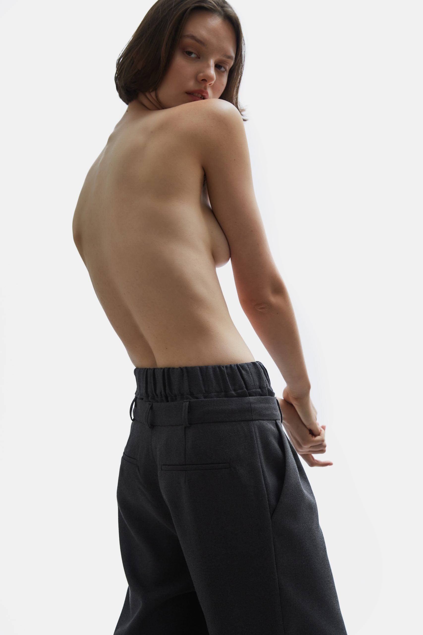 TOMGIRL grey trousers