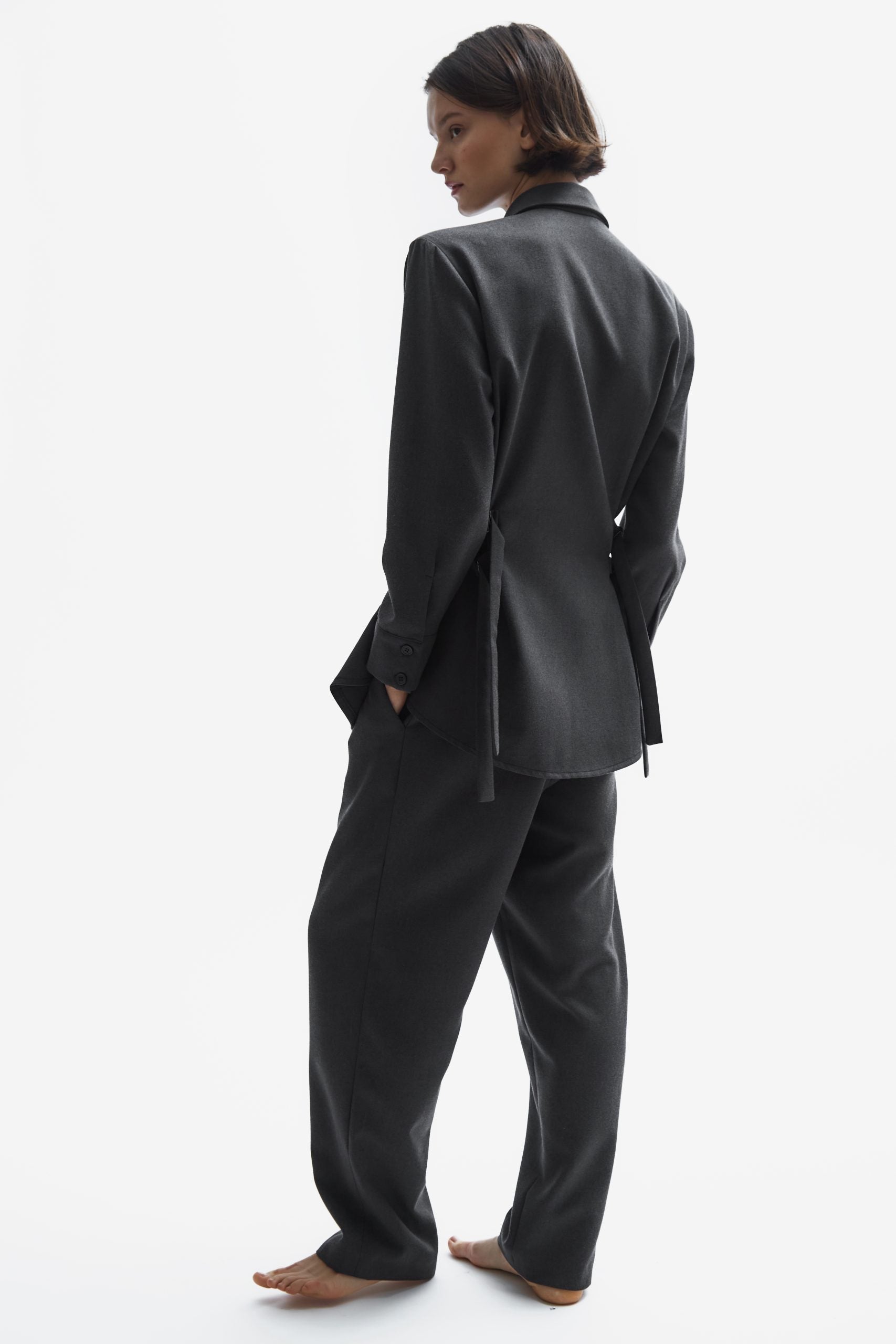 TOMGIRL grey trousers