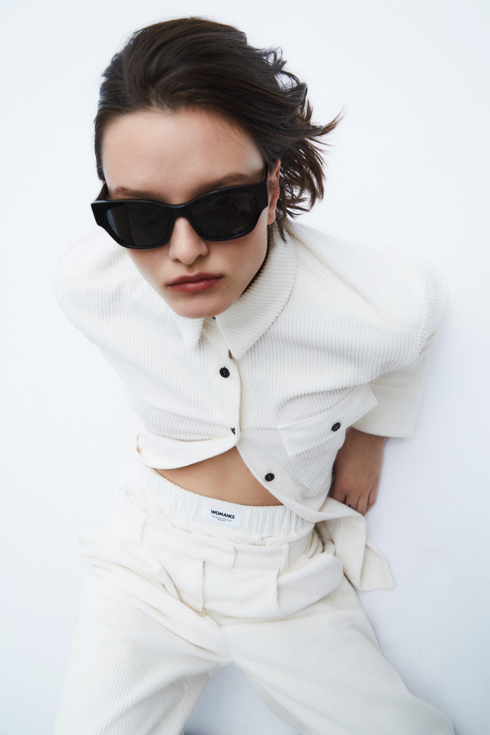 TOMGIRL corduroy shirt