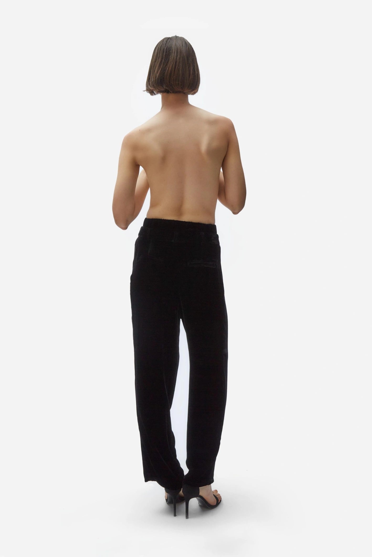 TOMGIRL velvet trousers