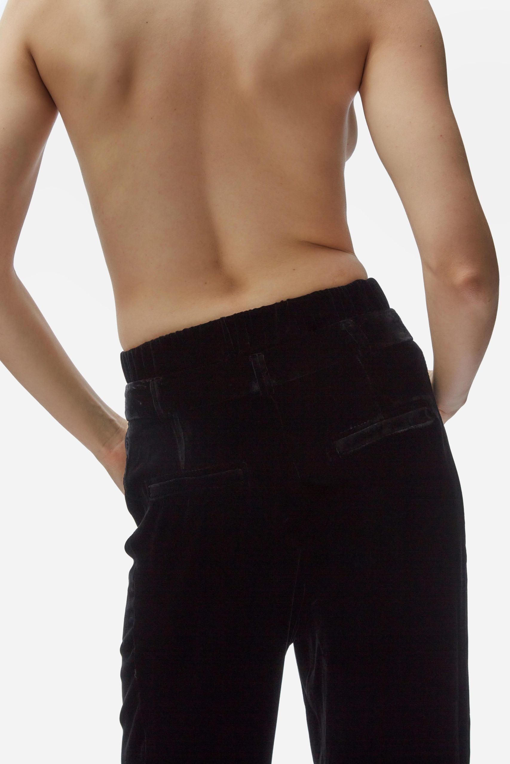 TOMGIRL velvet trousers