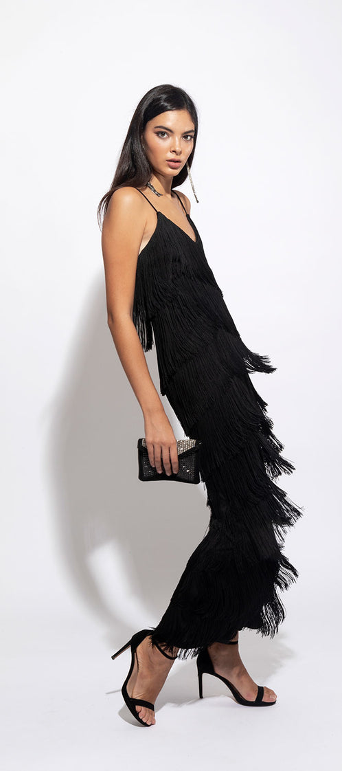 LONG WOM black dress