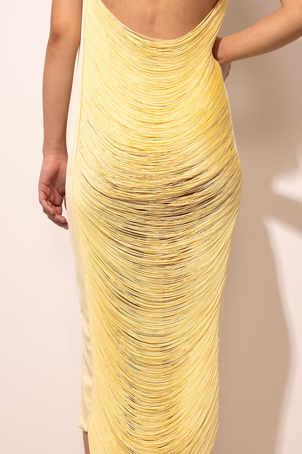 WAVE lemon dress