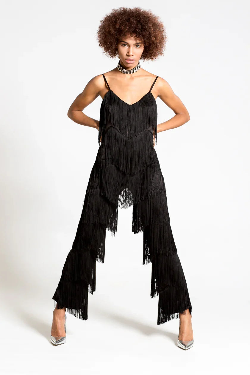 WOM black jumpsuit