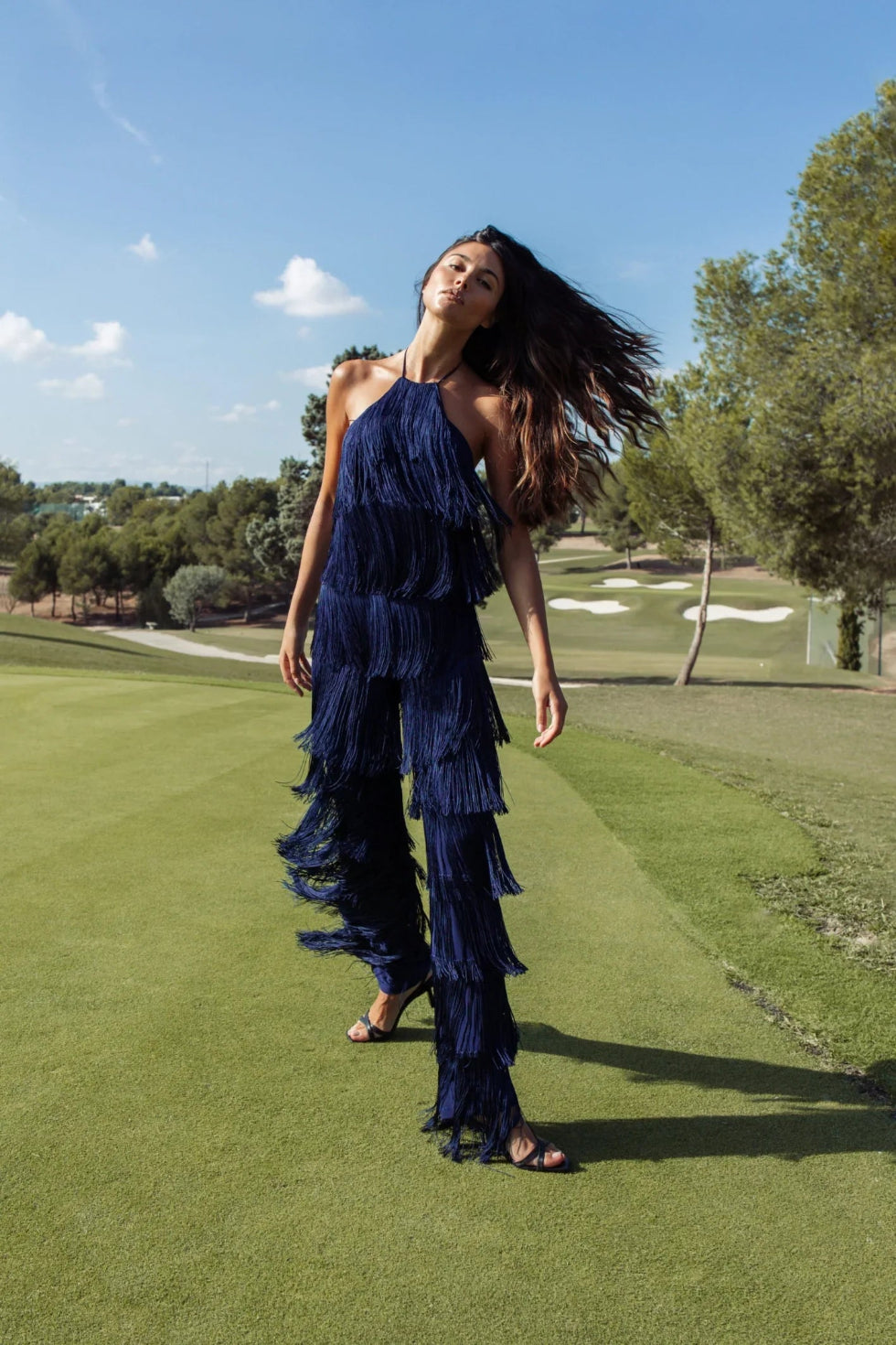 ALBA blue night jumpsuit