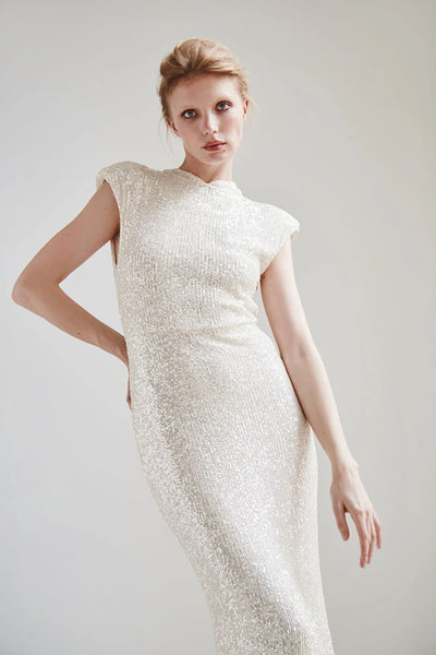 BOND white dress