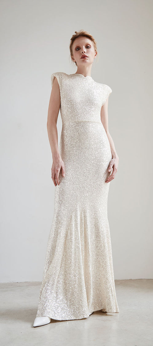 BOND white dress