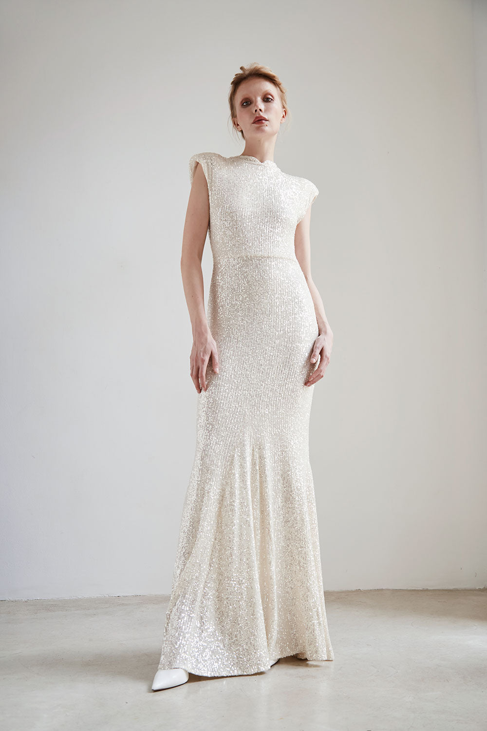 BOND white dress
