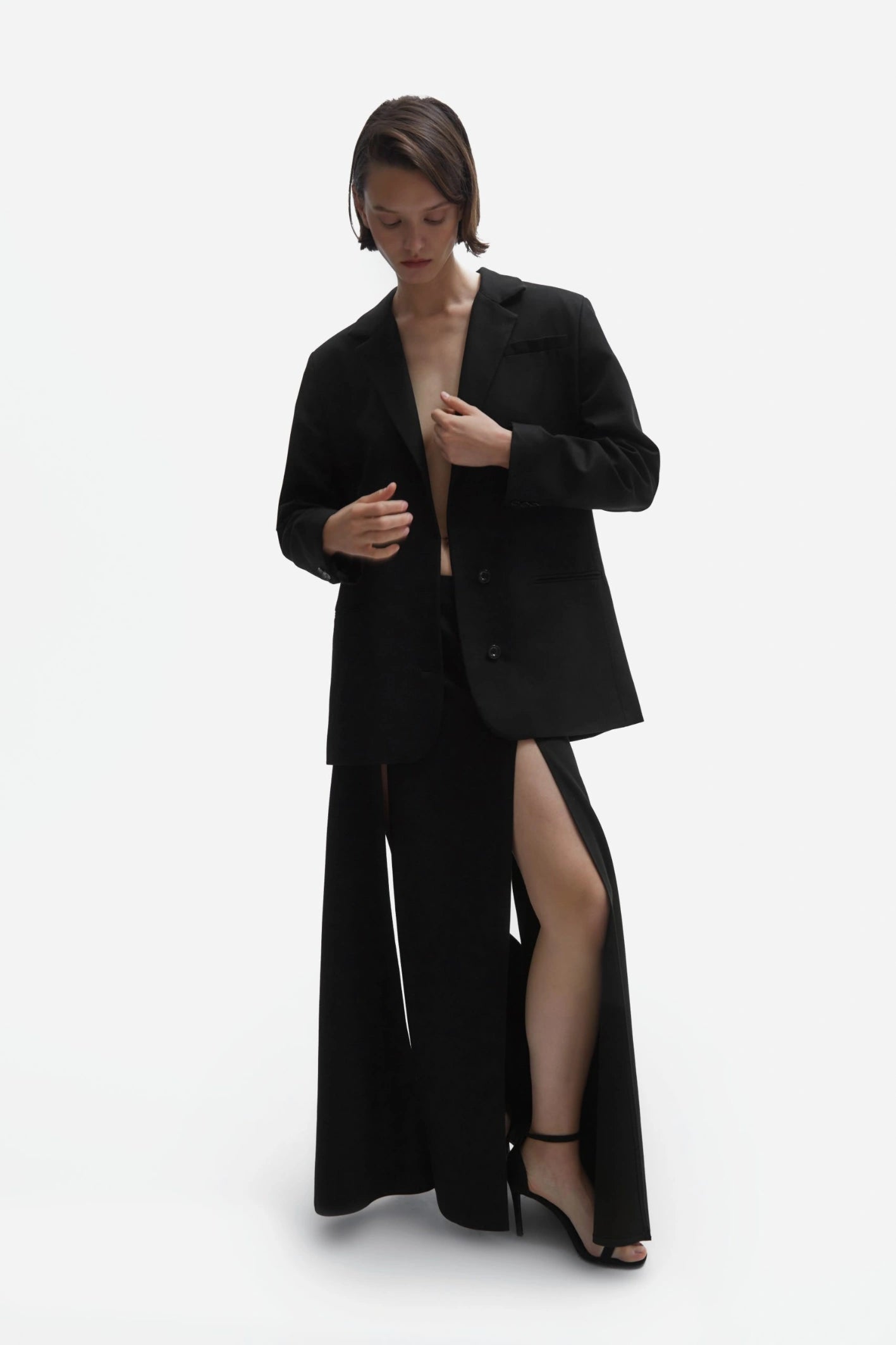 Business suit skirt