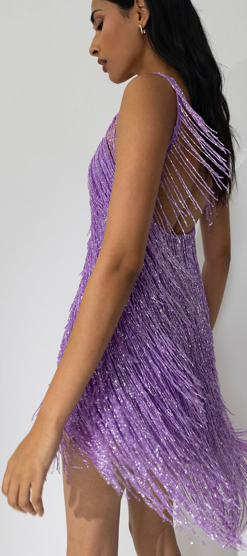CANDY mauve dress