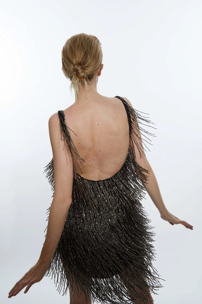 CANDY silver dress