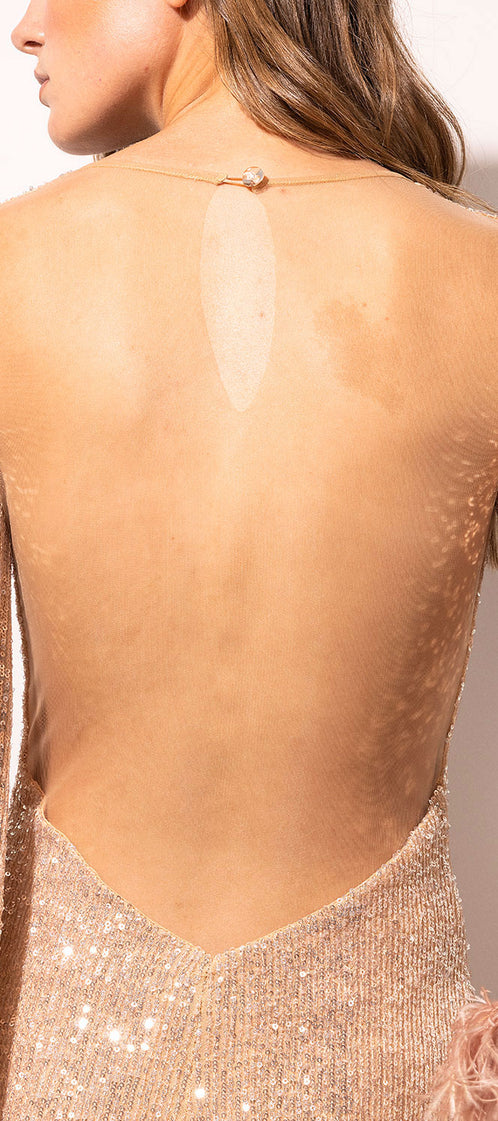 The CLOUD nude dress