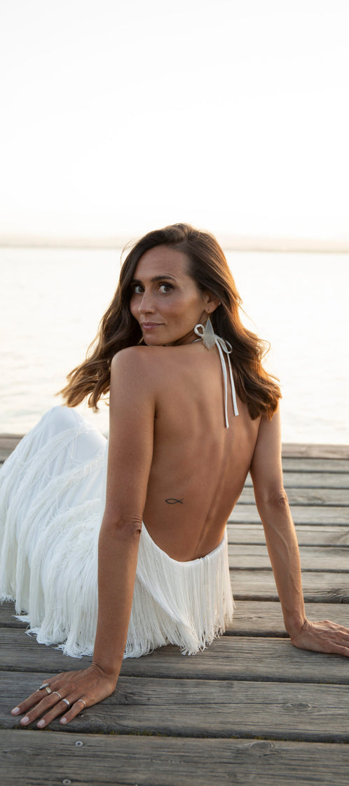 LONG ALBA white