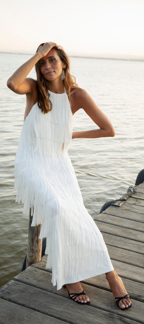 LONG ALBA white