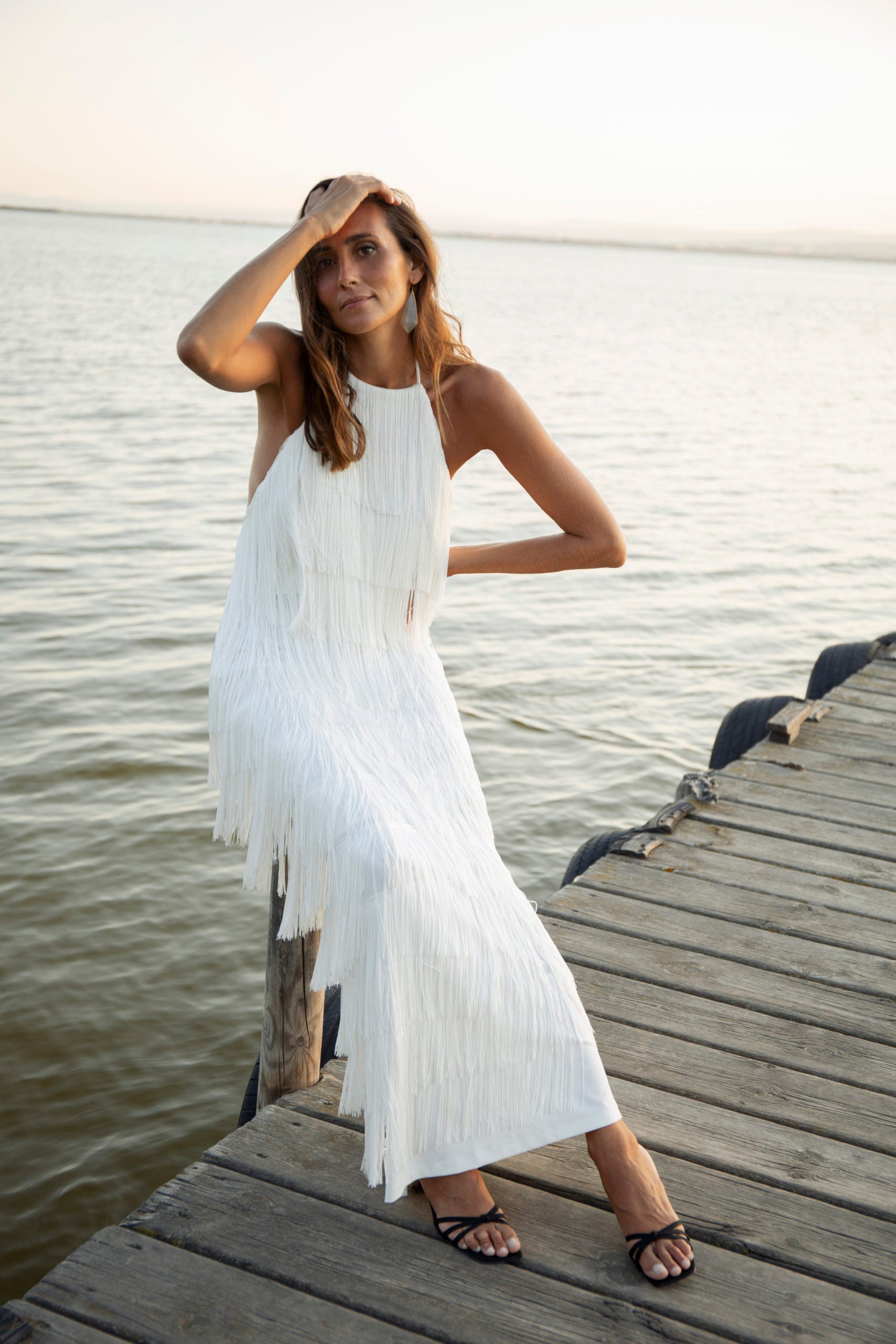 LONG ALBA white