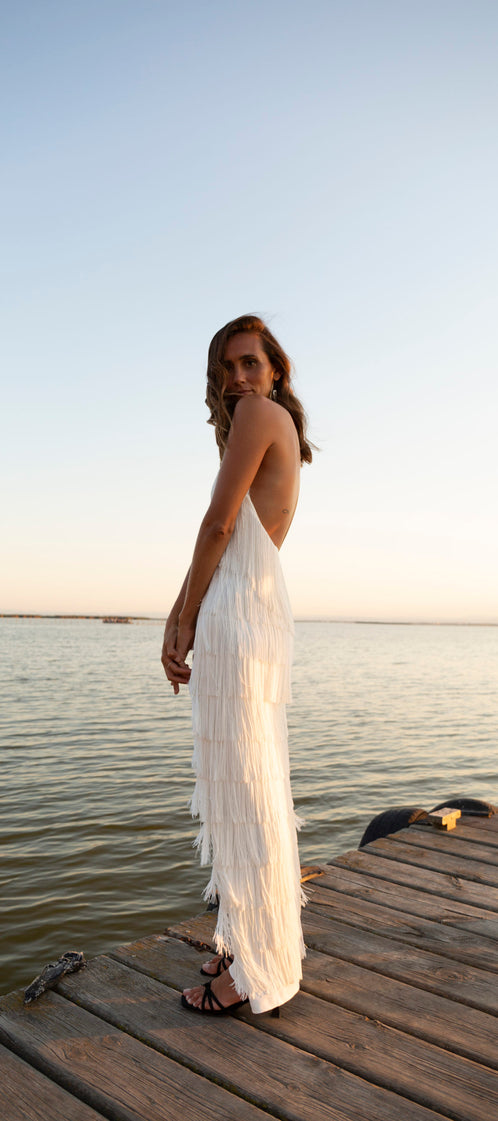 LONG ALBA white