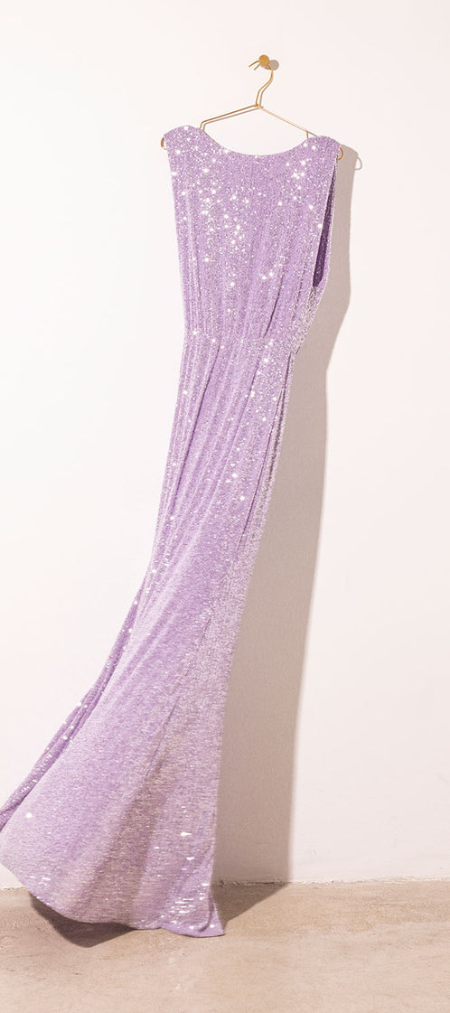 PEGASO mauve dress