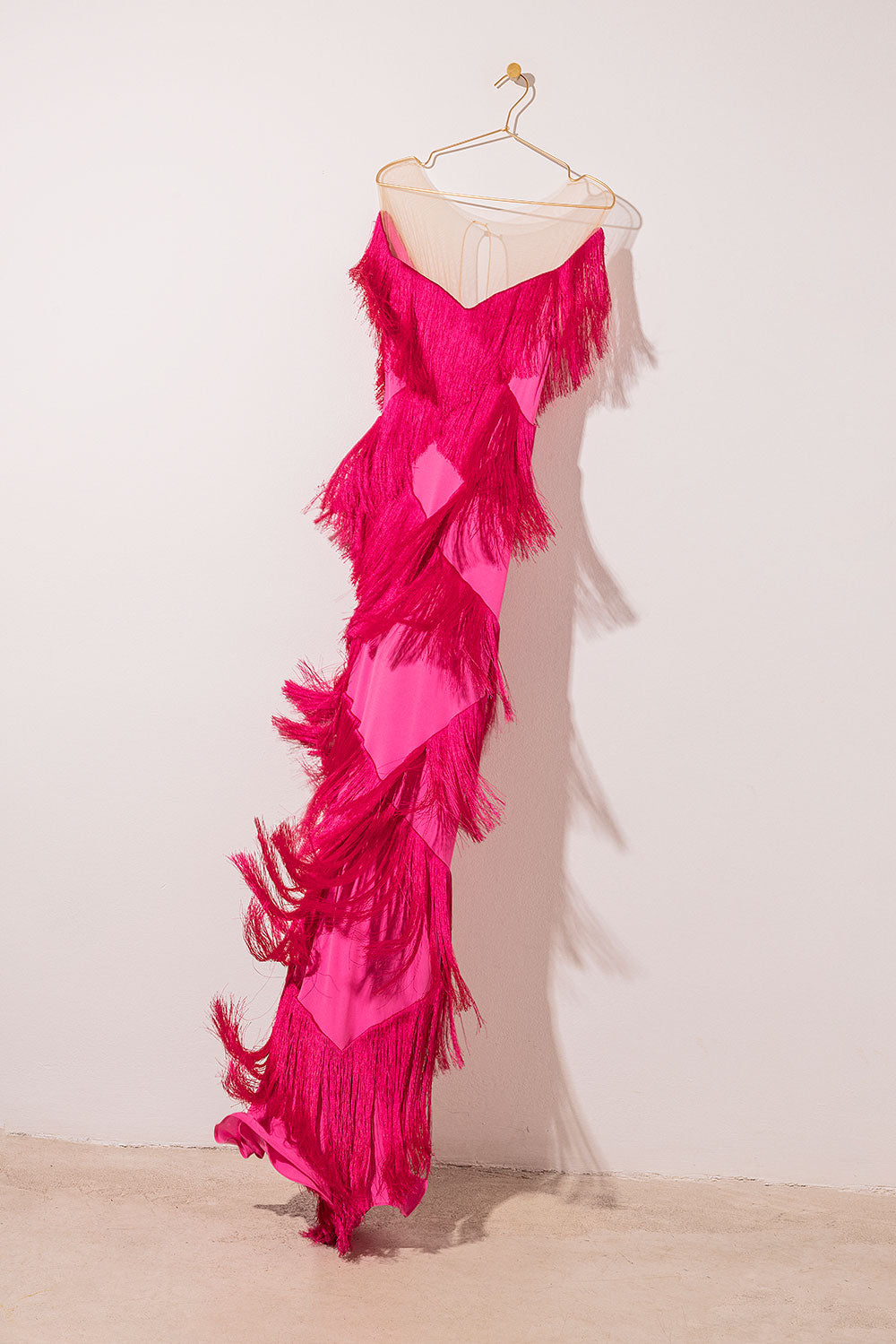 ROMBO fuchsia dress