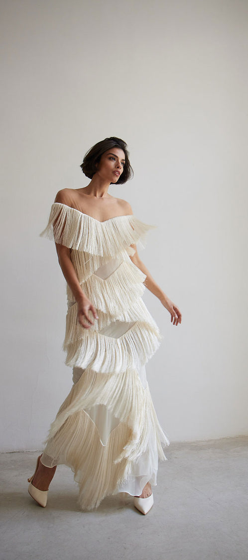 ROMBO White dress