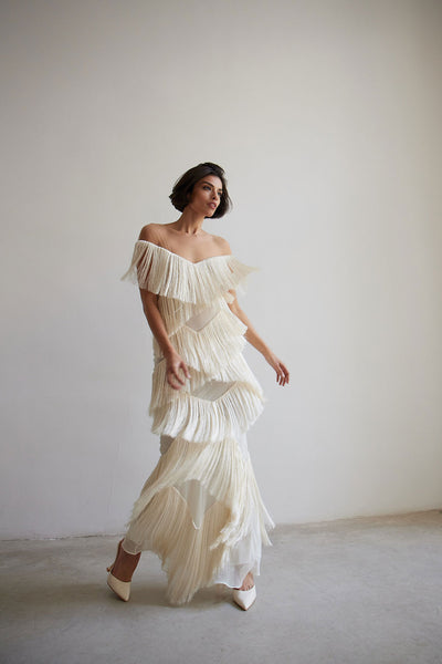 ROMBO White dress