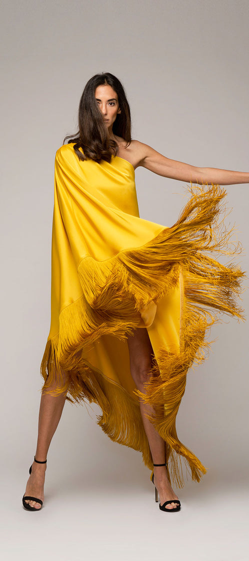 THE PONCHO amber