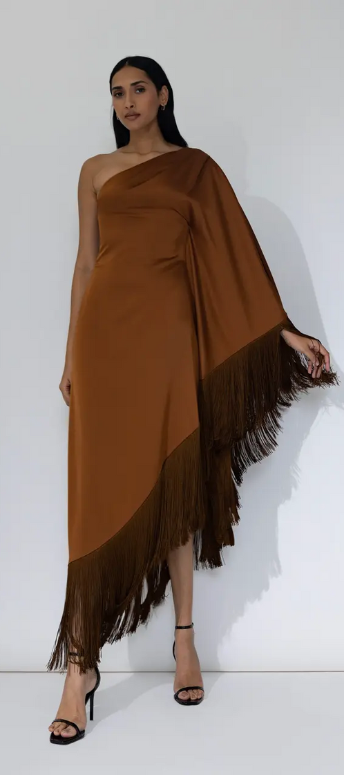 THE PONCHO hazelnut