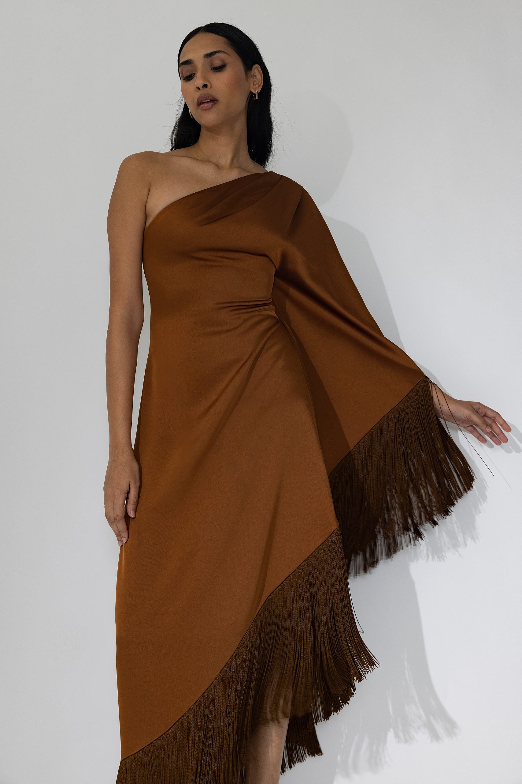 THE PONCHO hazelnut