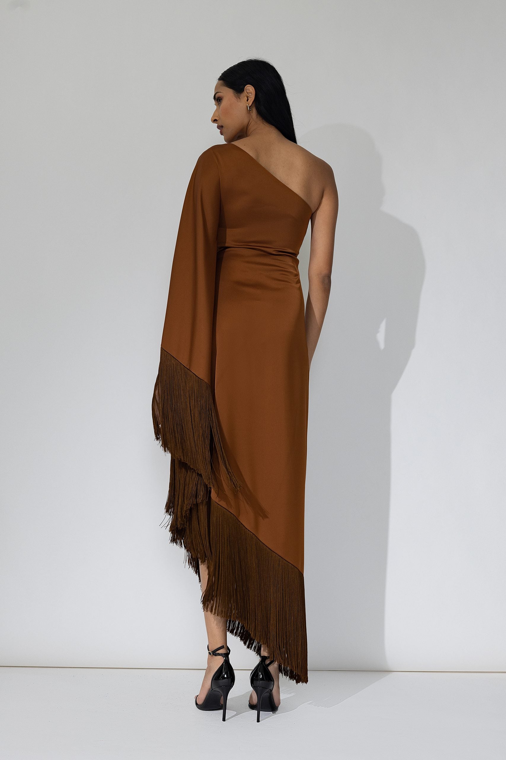 THE PONCHO hazelnut