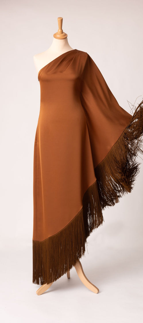 THE PONCHO hazelnut