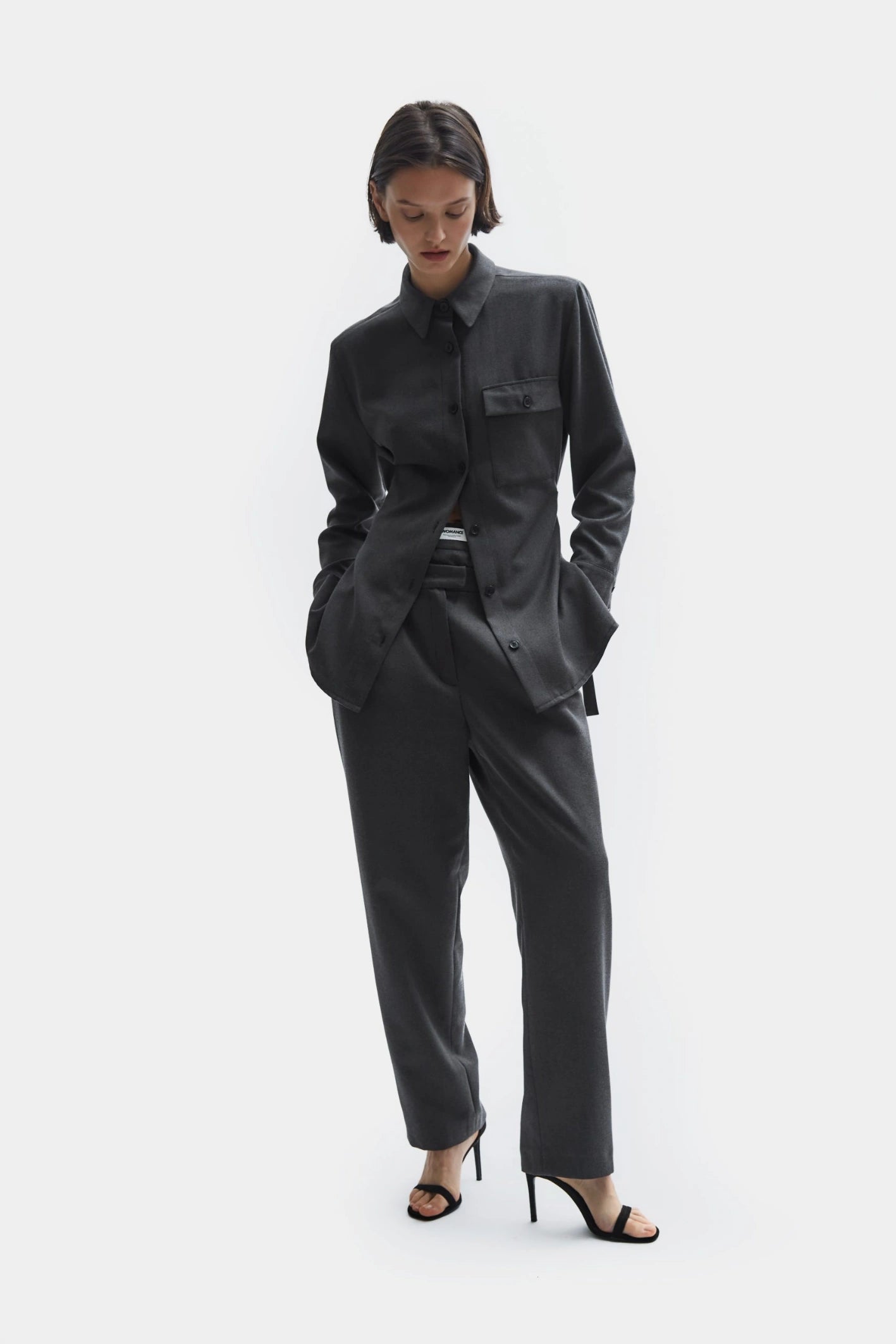 TOMGIRL grey shirt