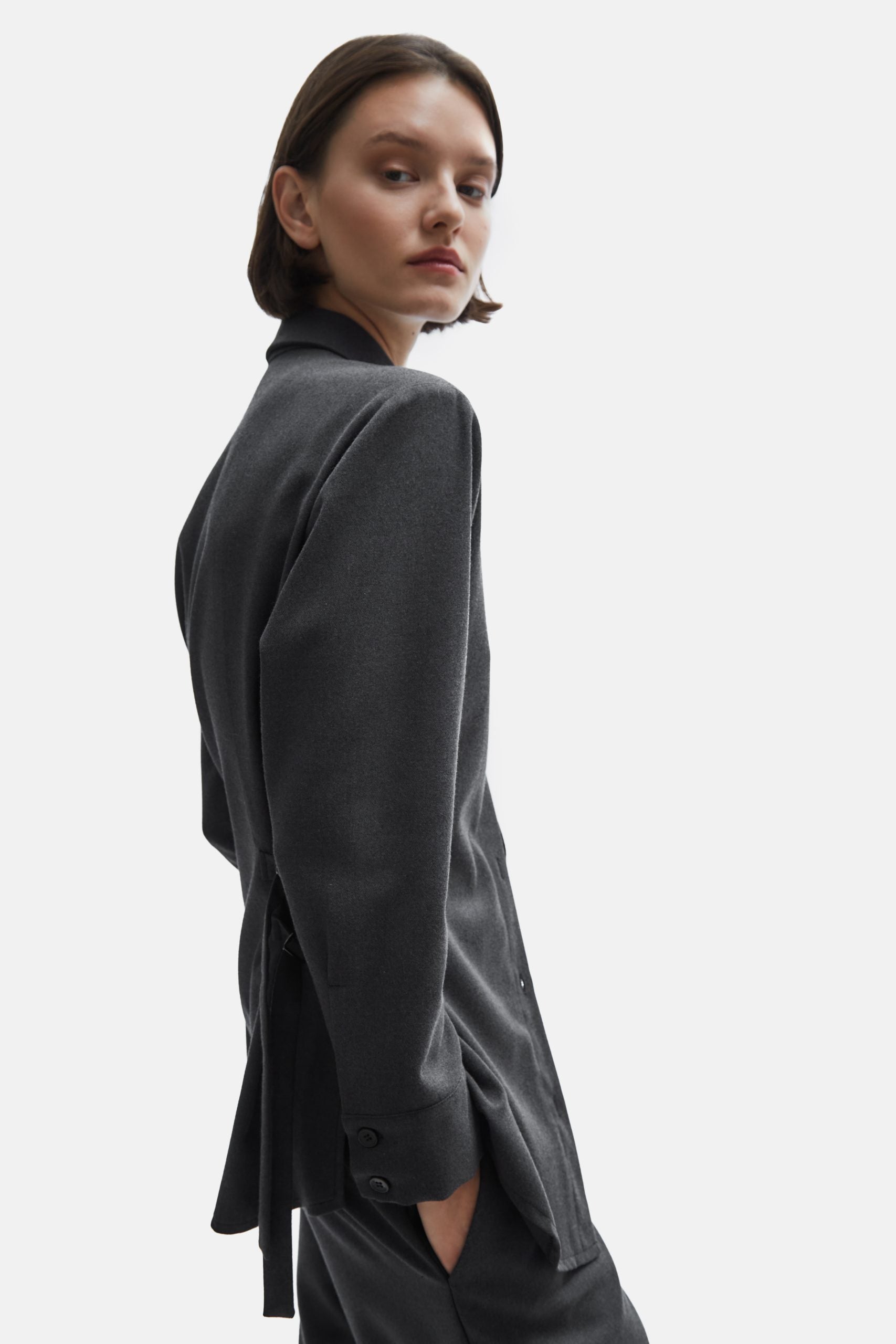 TOMGIRL grey shirt