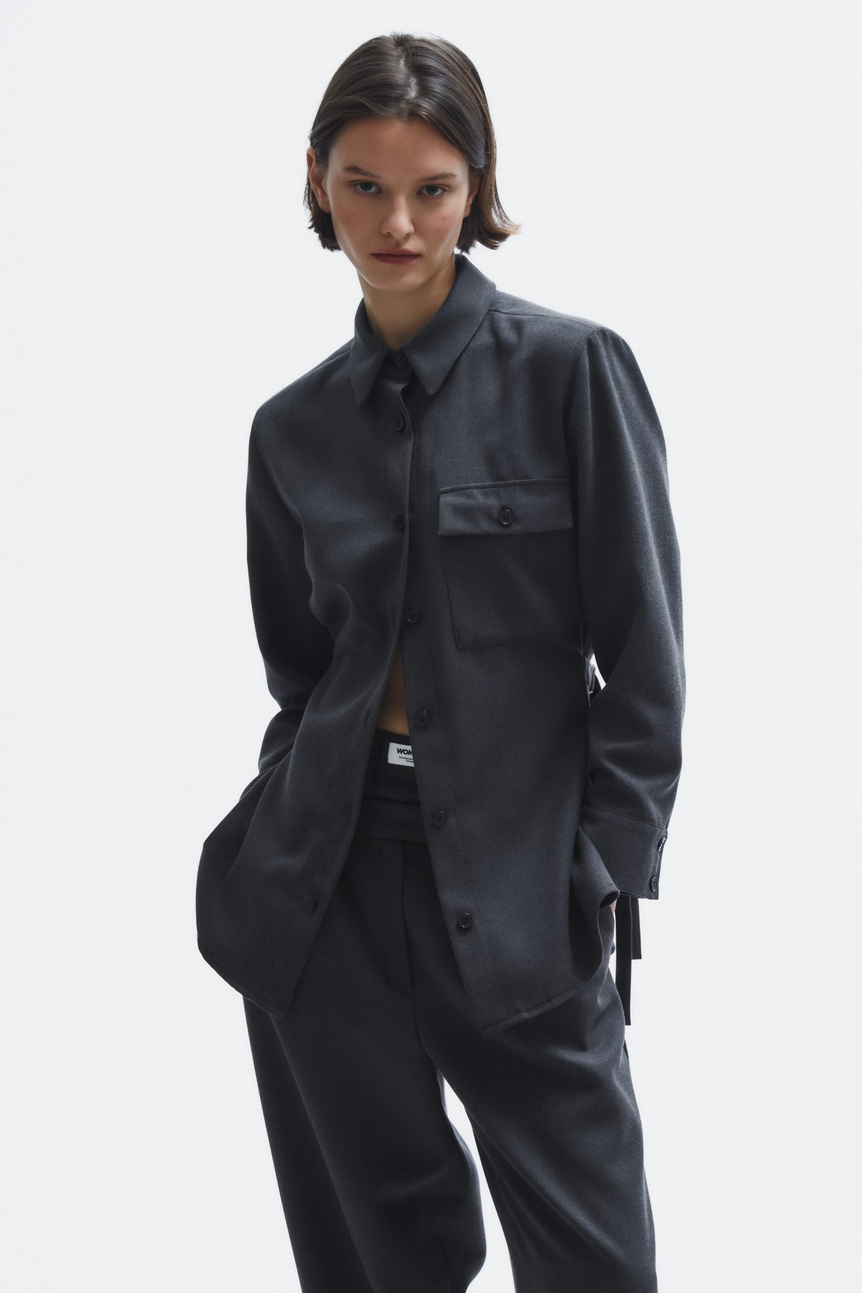 TOMGIRL grey shirt
