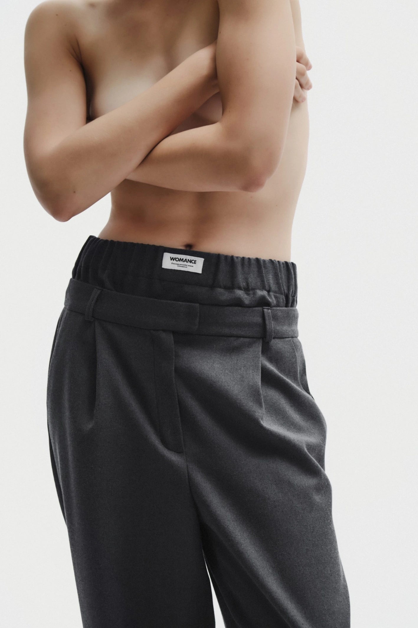 TOMGIRL grey trousers