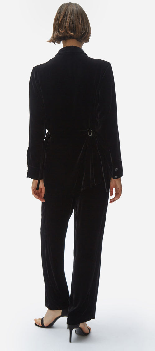 TOMGIRL velvet shirt