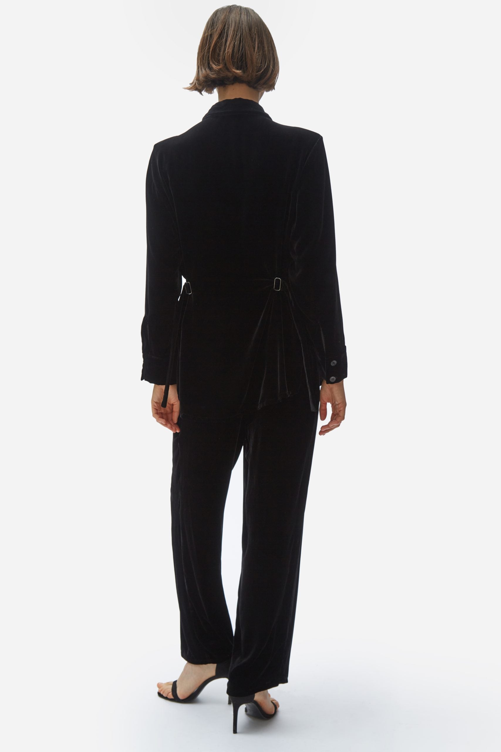 TOMGIRL velvet shirt