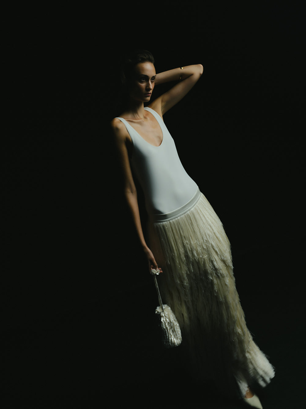 Slow exit skirt
