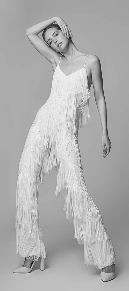 WOM white jumpsuit